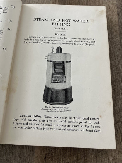 Steam And Hot Water Fitting Enlarged Edition Walters Ferrell Hardcover 1967