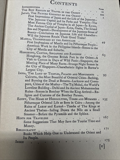 The Critic in the Orient By George Hamlin Fitch / 1st Edition ( 1913 )