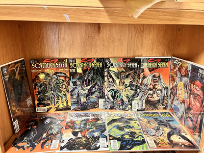 Lot of 11 Sovereign Seven #1 to #8 & #23#28 #29 DC Comic Books Chris Claremont
