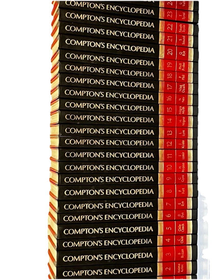 Compton's Encyclopedia 1986 Volumes 26 Complete Set