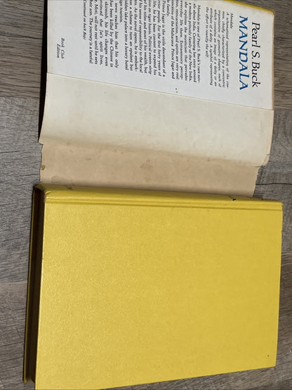 Mandala Pearl S Buck 1st Edition Hardcover 1970 John Day Book Club Edition
