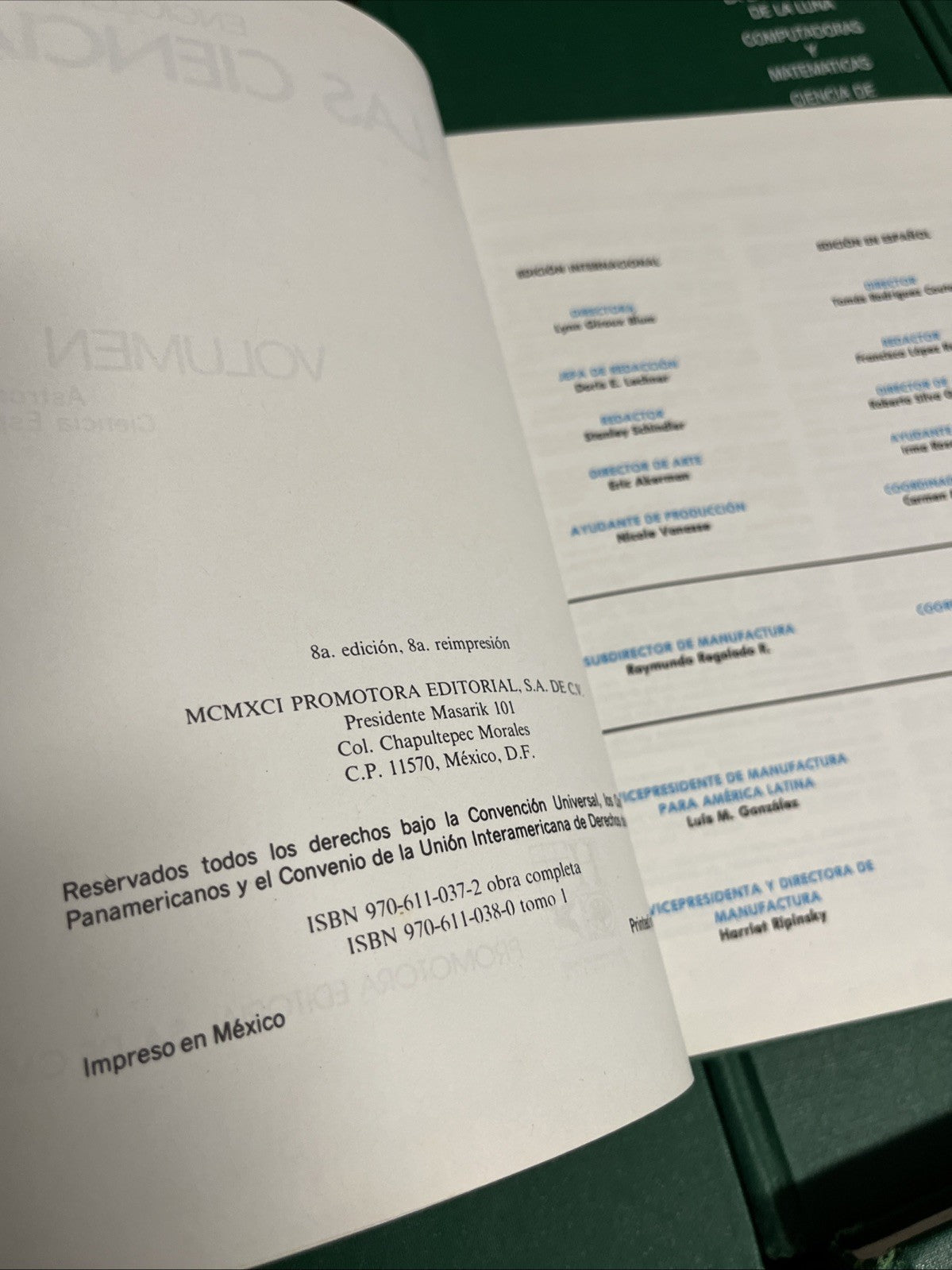 Enciclopedia De La Ciencias Tomo 1 Al 10 Promotora Editorial Grolier