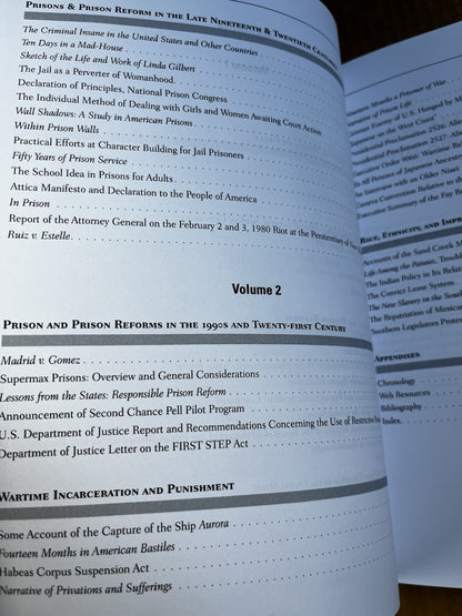 Defining Documents in American History: Prison Reform Vol. 2