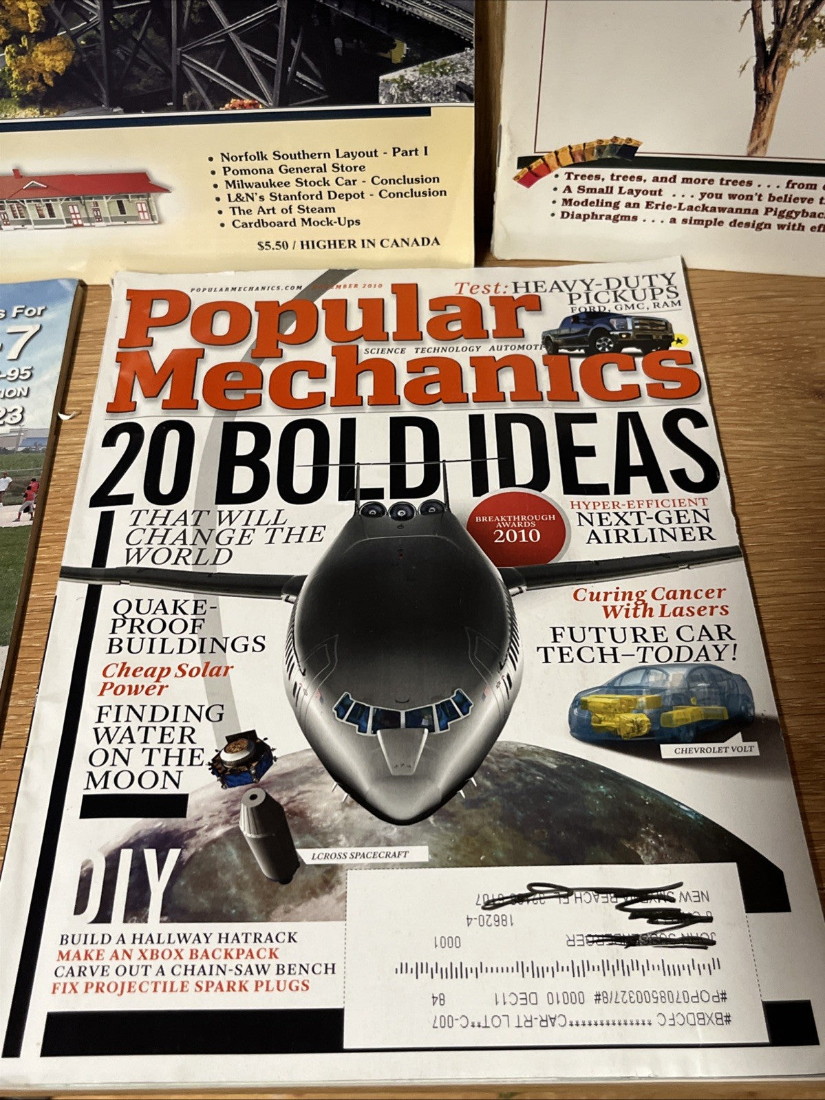 5x Popular Mechanics 20 Bold Idea, N-Scale, Catalog Of Accessorie Parts For RX-7
