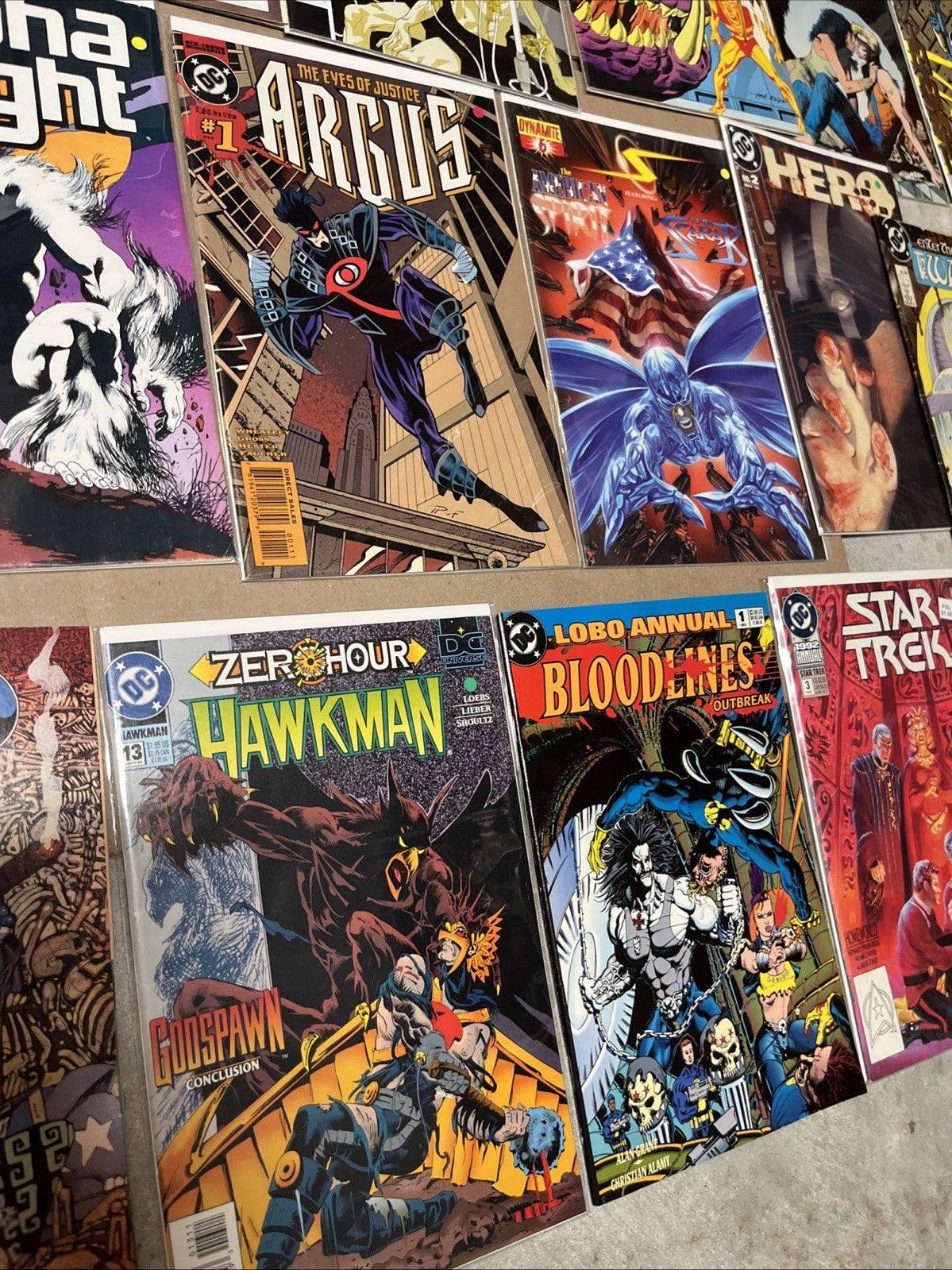 Comic Book Mystery Lot 48 Mixed Marvel DC VF+/NM No Duplicates Bulk