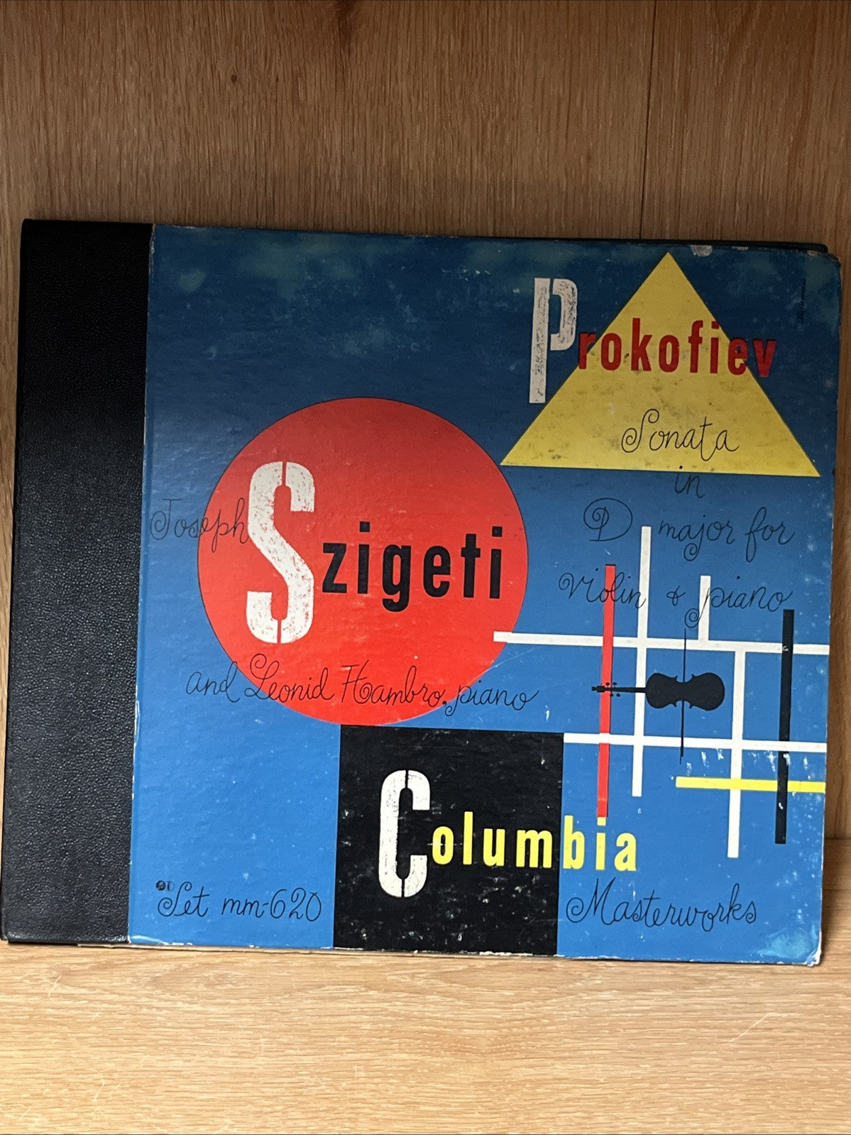 Joseph Szigeti Prokofiev Sonata in D Major for Violin & Piano
