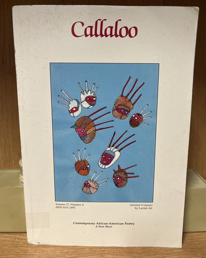 Callaloo  Vol 27, No 4 Charles Henry Rowell Fall 2004 African-American Poetry