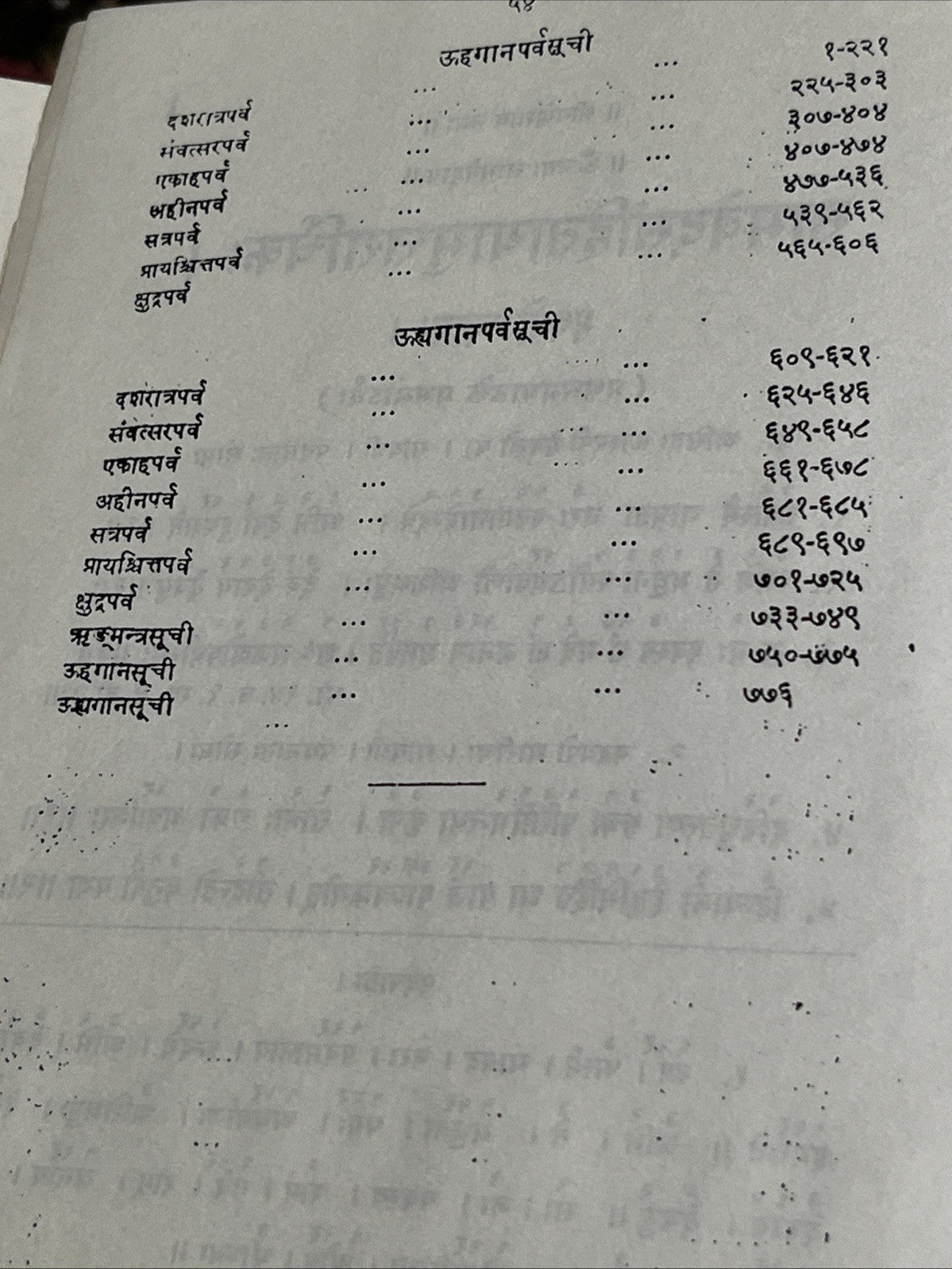 ŪHAGĀNAM AND ŪHYAGĀNAM with Uttararchika and Padapātha of Kauthuma Sukhi - RARE