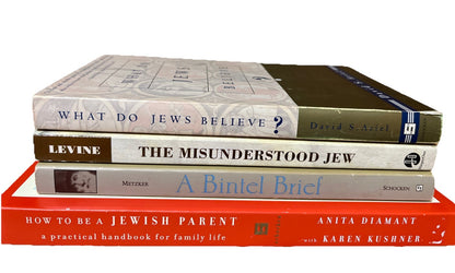 Jewish book lot of 4 Jewish Paperback Books in Hebrew
