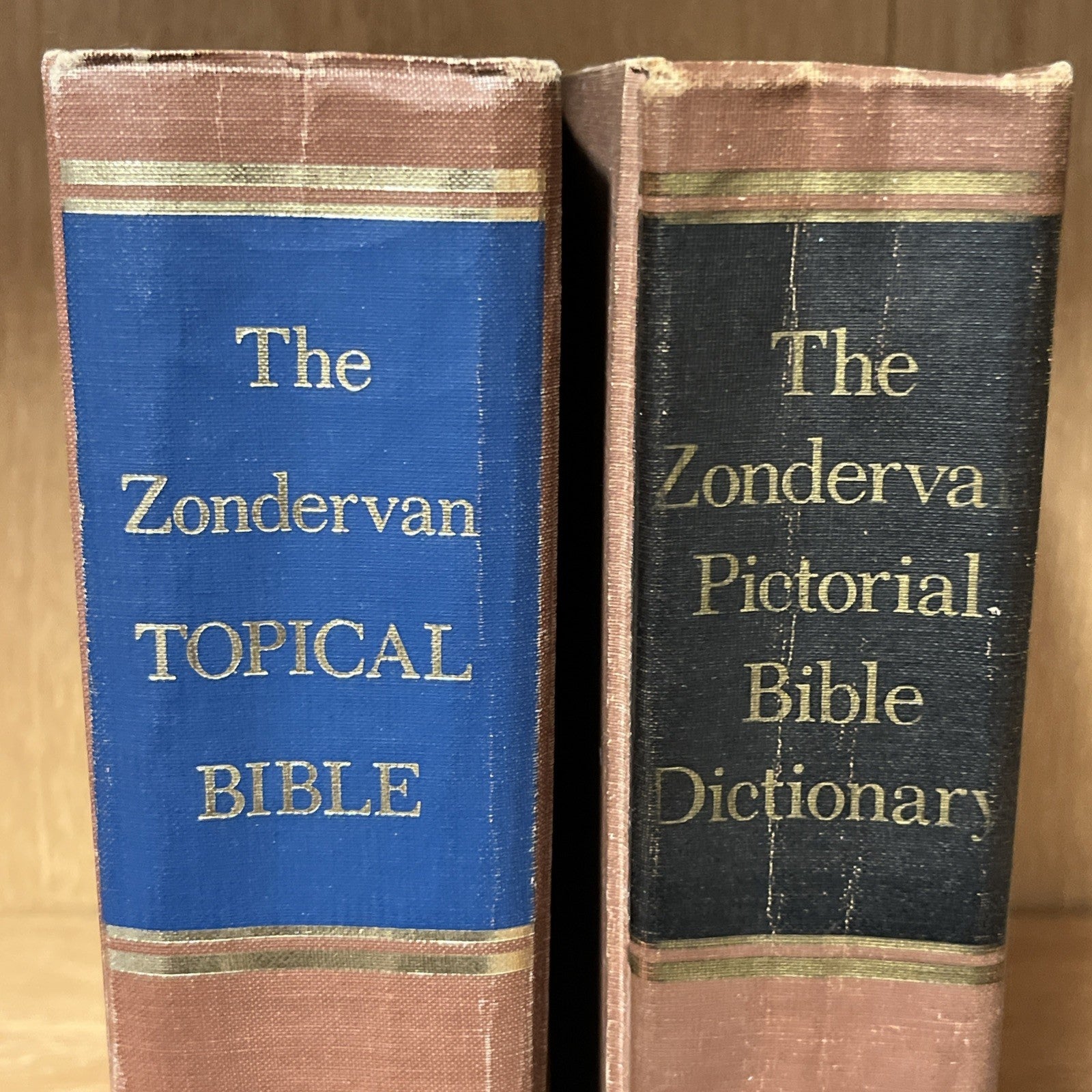 THE ZONDERVAN BIBLE SERIES Lot of 2 Hardcover ( 1969-1971 ) VG+