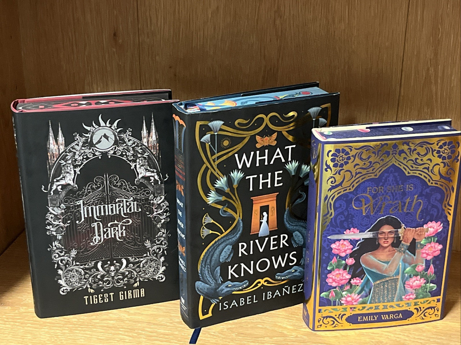 Fairytale Book Lot of 3 SIGNED Owlcrate, Isabel Ibanez, Varga,Girma Special Ed