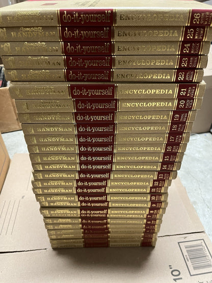 1983 Complete Handyman Do It Yourself Encyclopedia Vol 1 - 26 Plus 13 Annual YB
