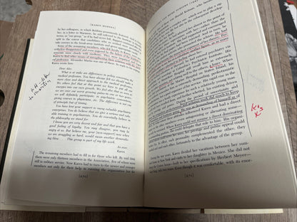 KAREN HORNEY: GENTLE REBEL OF PSYCHOANALYSIS 1st Edition Jack L Rubins - HCDJ