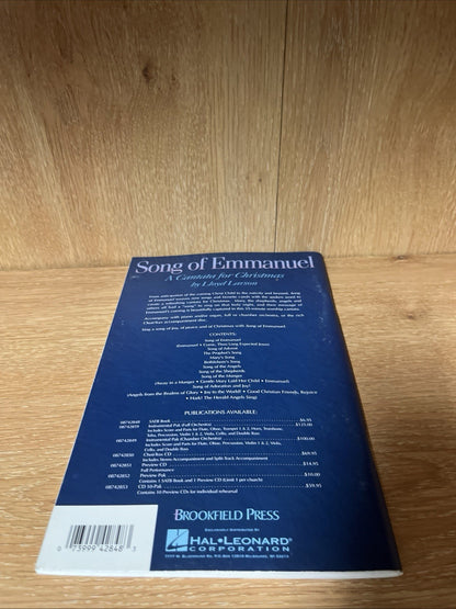 Song of Emmanuel (A Cantata for Christmas) SATB composed by Lloyd Larson No CD