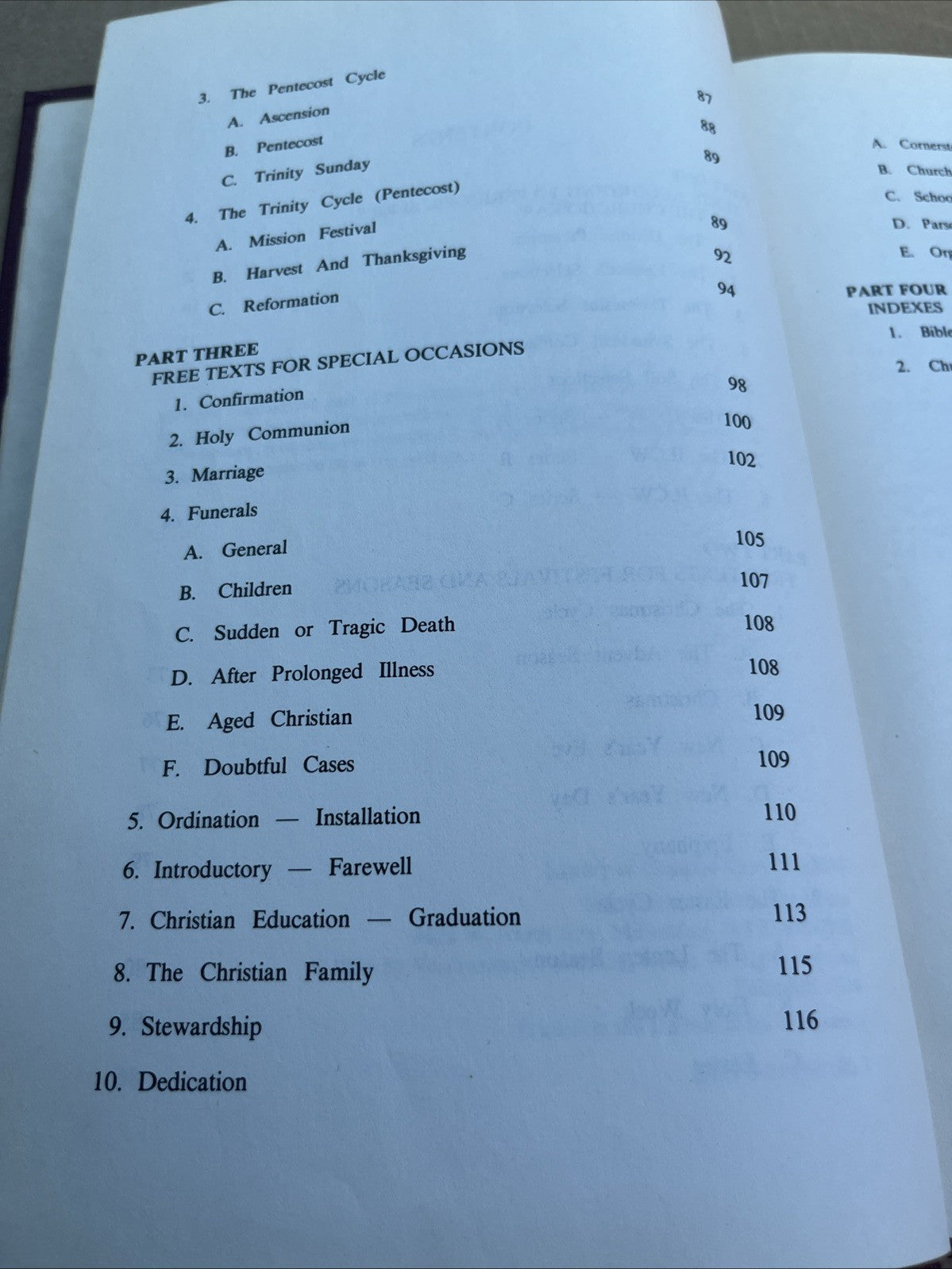SERMON TEXTS 1st Edition Ernst H. Wendland - 1984 Hardcover