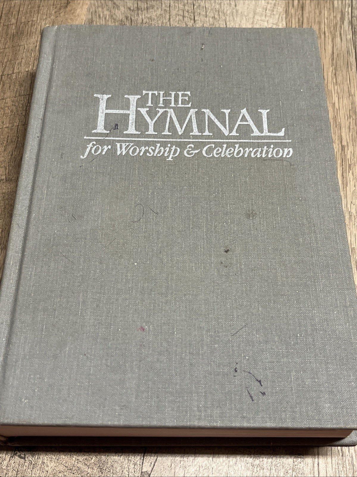 The Hymnal for Worship and Celebration Gray Hardcover 1986 /EX Libris