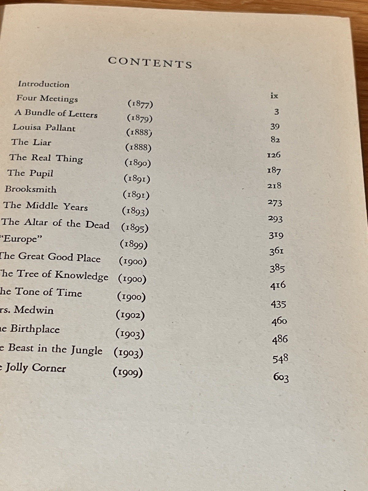 THE SHORT STORIES HENRY JAMES By Clifton Fadiman Modern Library 1909