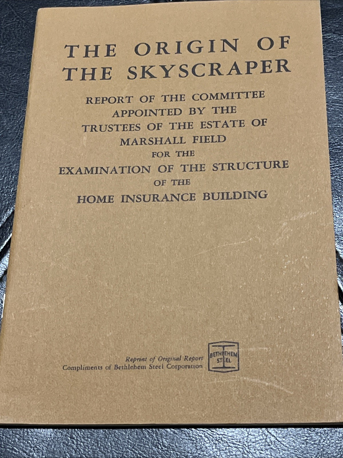 The Origin of the Skyscraper by Thomas E. Tallmadge 1939
