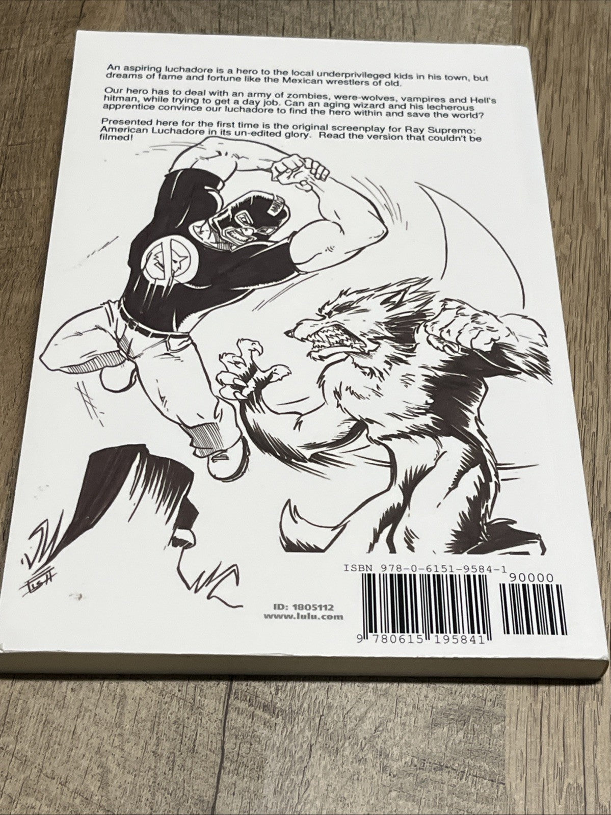American Luchadore Mark Muncy (English) Paperback Book
