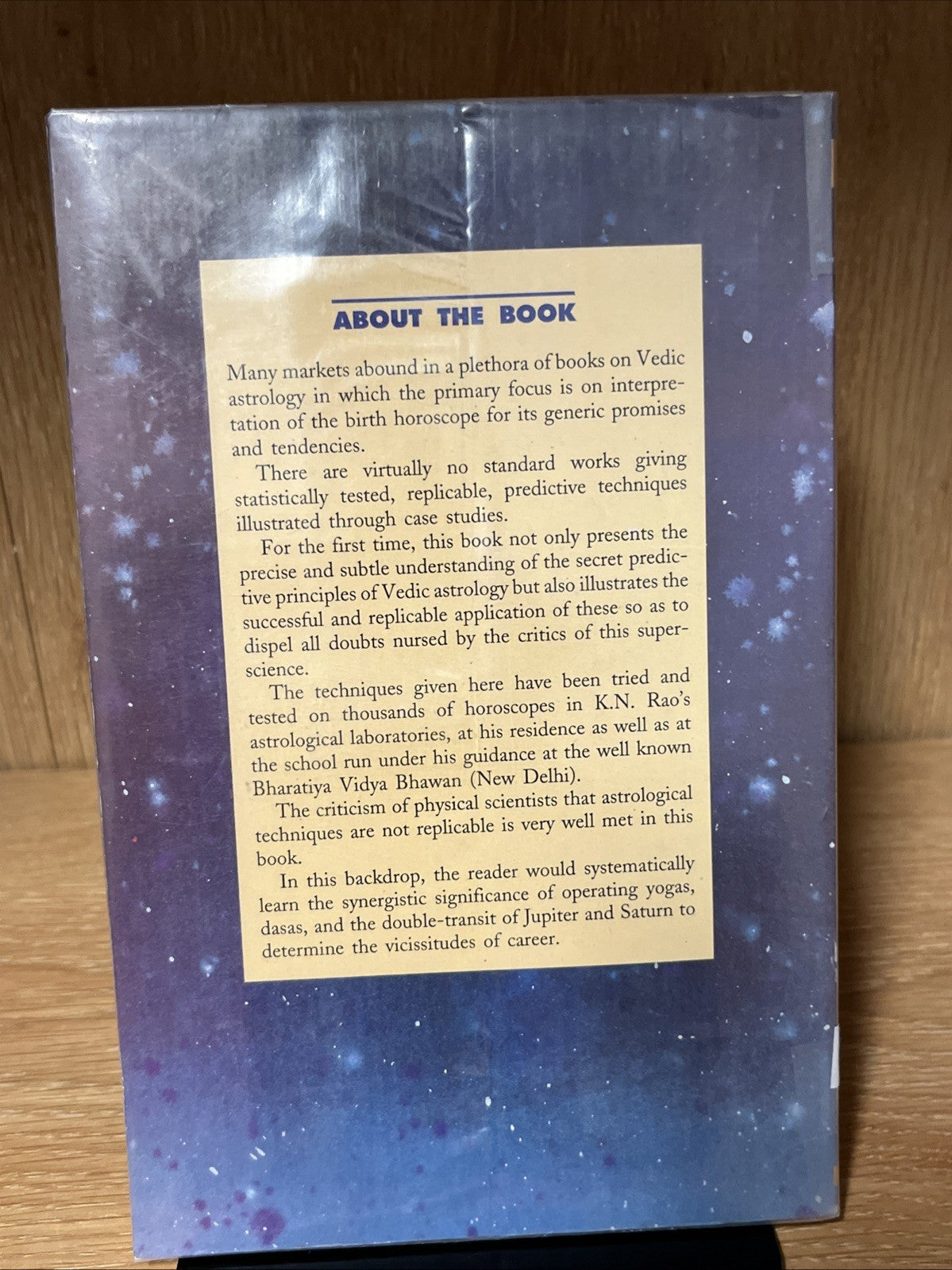 Ups and Downs in Career : Replicable Astrological Techniques Using ..by K.N. Rao