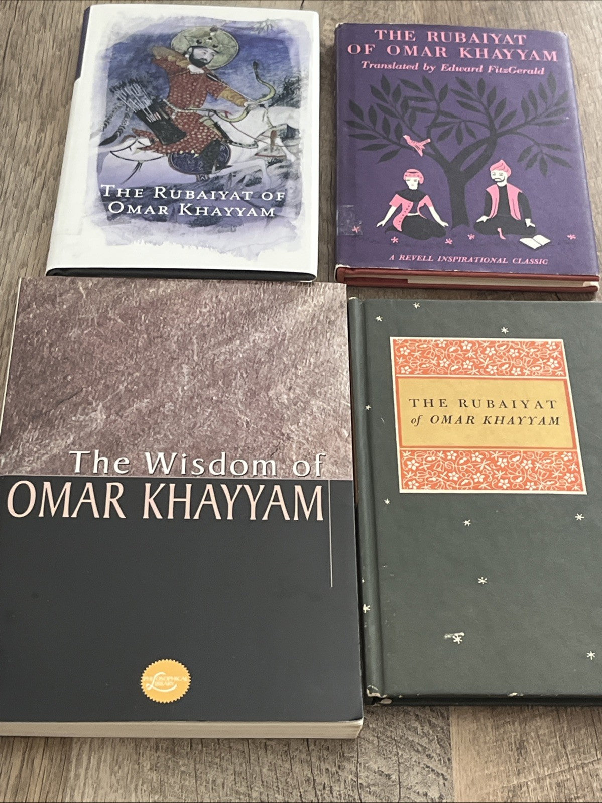 rubaiyat of omar khayyam book Lot 4 By Edward Fitzgerald Antique Book