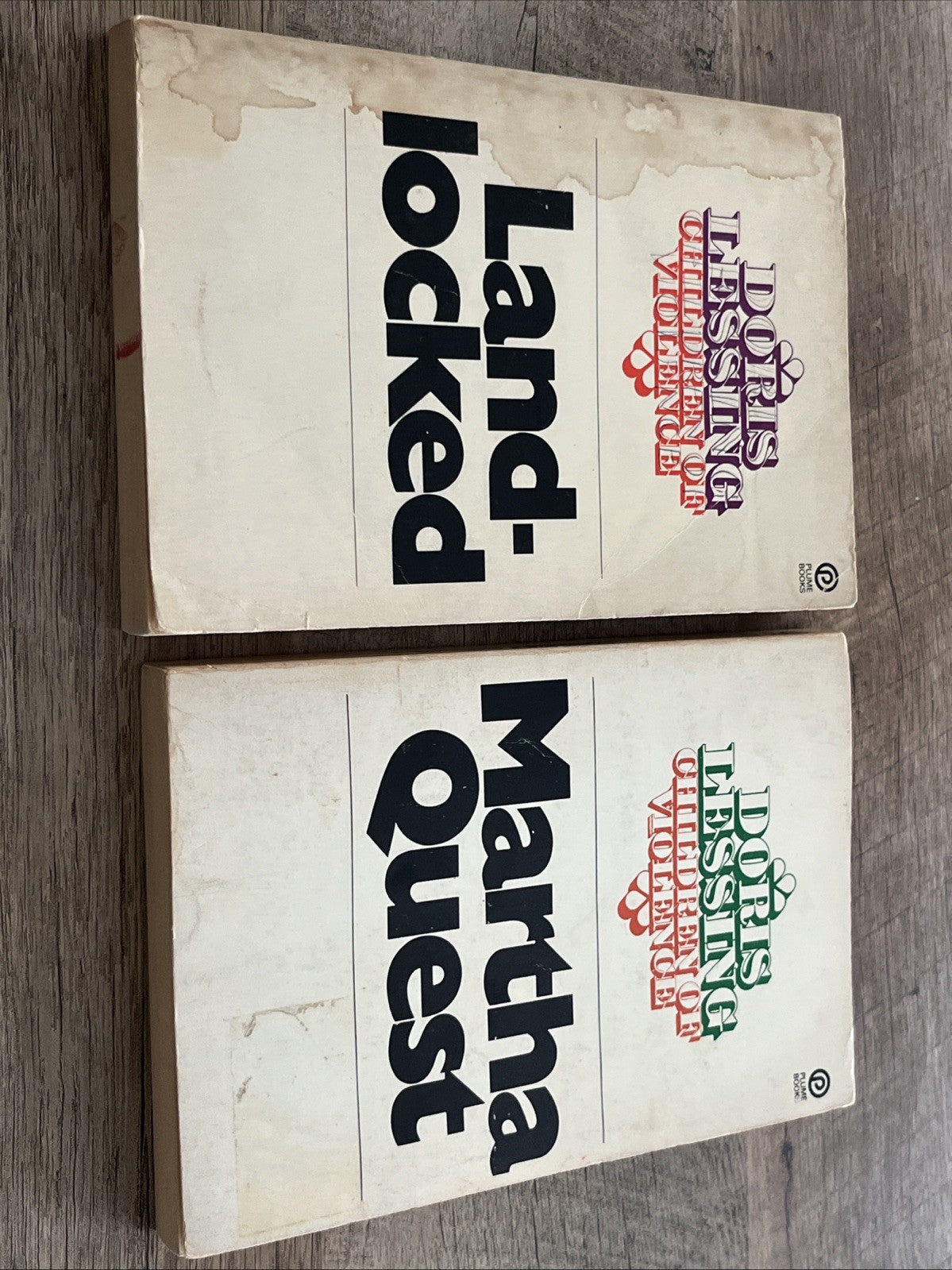 Doris Lessing Children of Violence Martha Quest Landlocked 3rd Ed  1964/1966