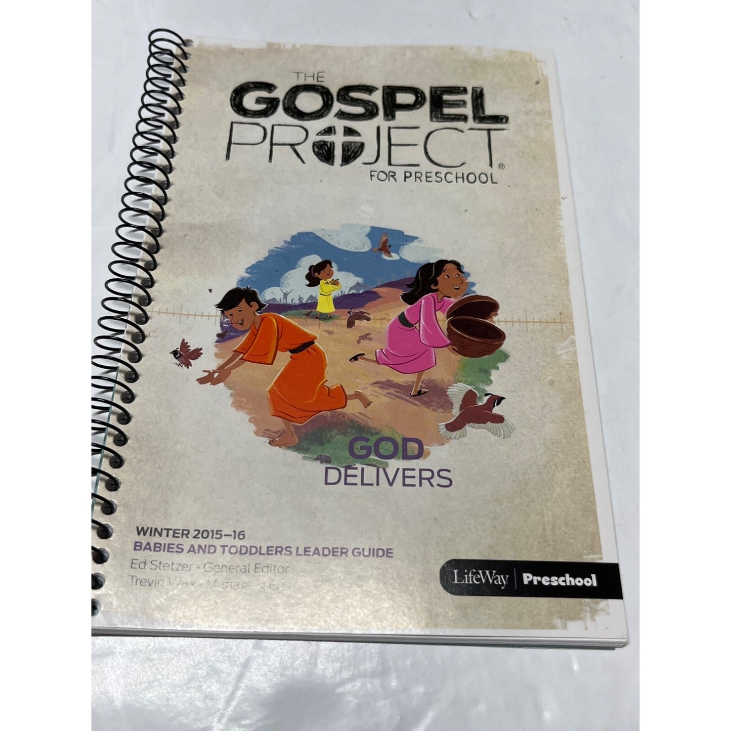 The Gospel Project For Preschool God Delivers  winter 2015