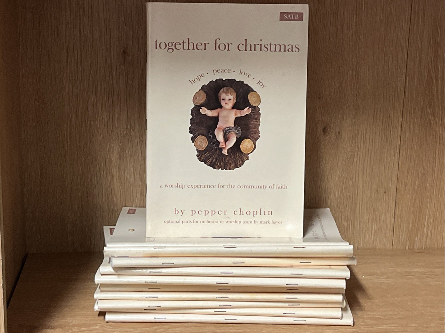 Lot of 10 Together for Christmas A Worship Experience for the Community of Faith