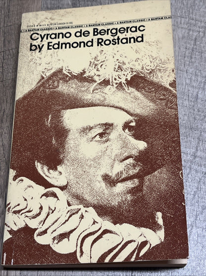 Cyrano De Bergerac By Edmond  Rostand 3rd Printing 1982