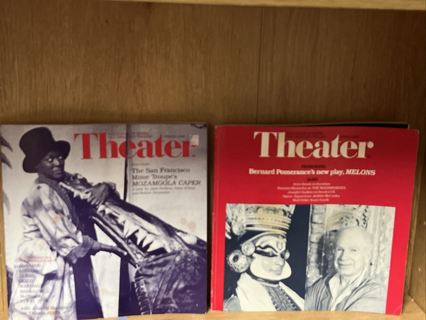 Lot of 3 THEATER Magazine Spring 1983 & 1988 Yale School Of Drama