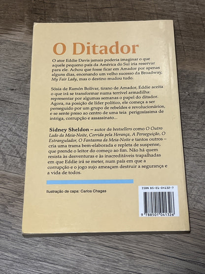 O DITADOR SIDNEY SHELDON PORTUGUESE EDITION 