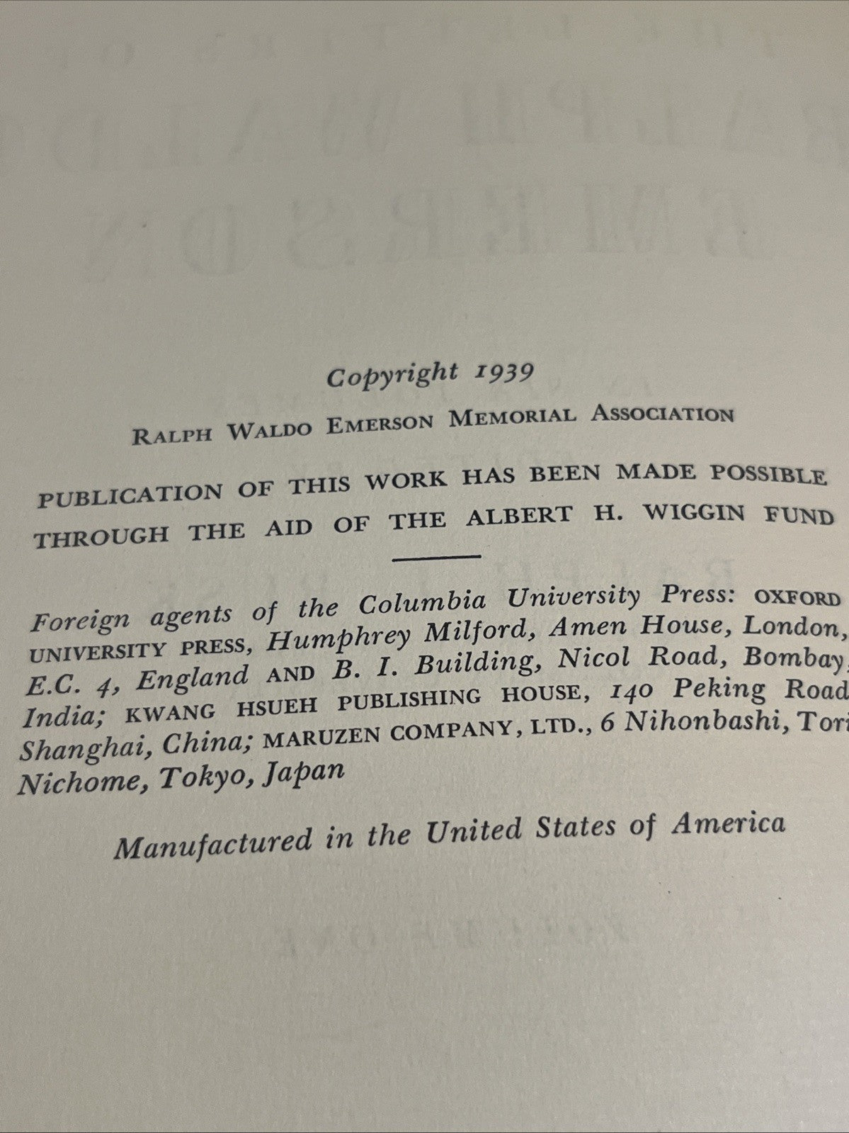 The Letters of Ralph Waldo Emerson, 1813-1835 by Ralph L. Rusk , Vol 1 ( 1939 )