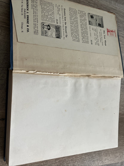 Win Your Wings, Book One By Roscoe Turner HC 1939