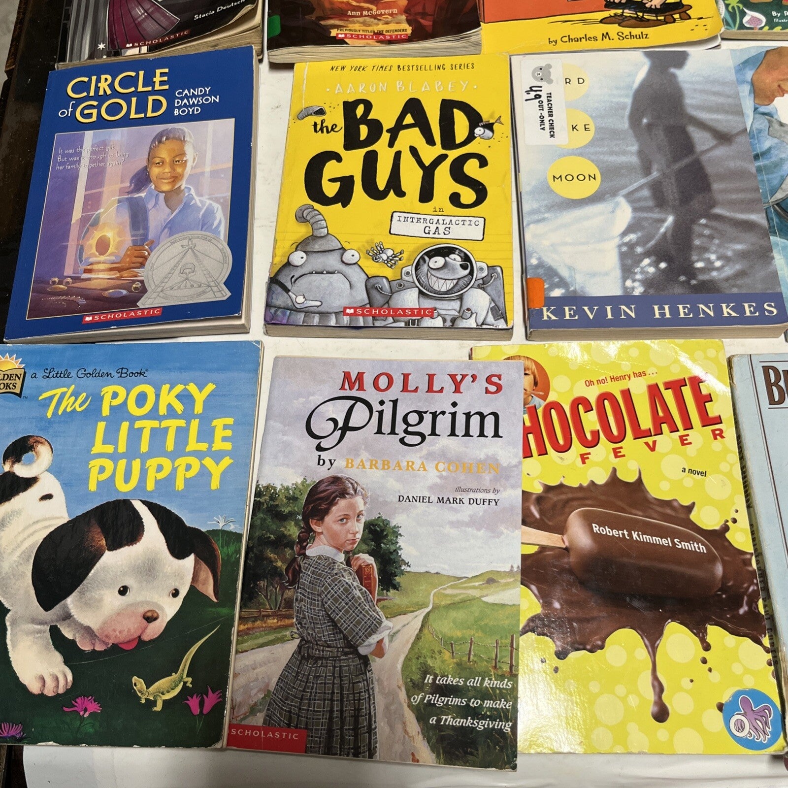 Bulk Lot of 15 Children's Paperback Picture Books Random Mix - acceptable