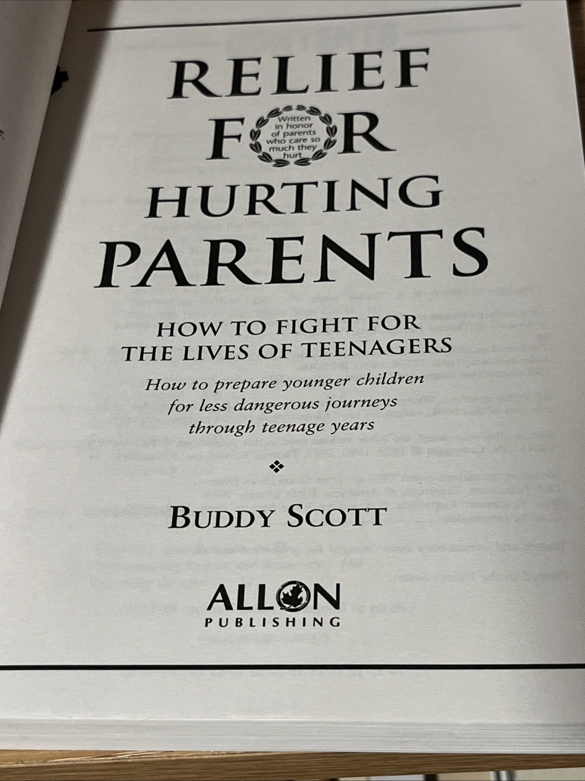 Lot of 5 Books on Parenting Gifted Child, Relief For Hurting Parents, Marriage
