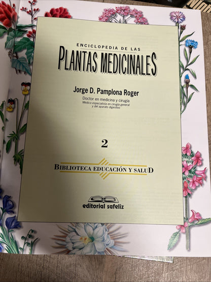 Enciclopedia de las Plantas Medicinales (Spanish Edition) - Vol 1 & 2- Dr. Roger