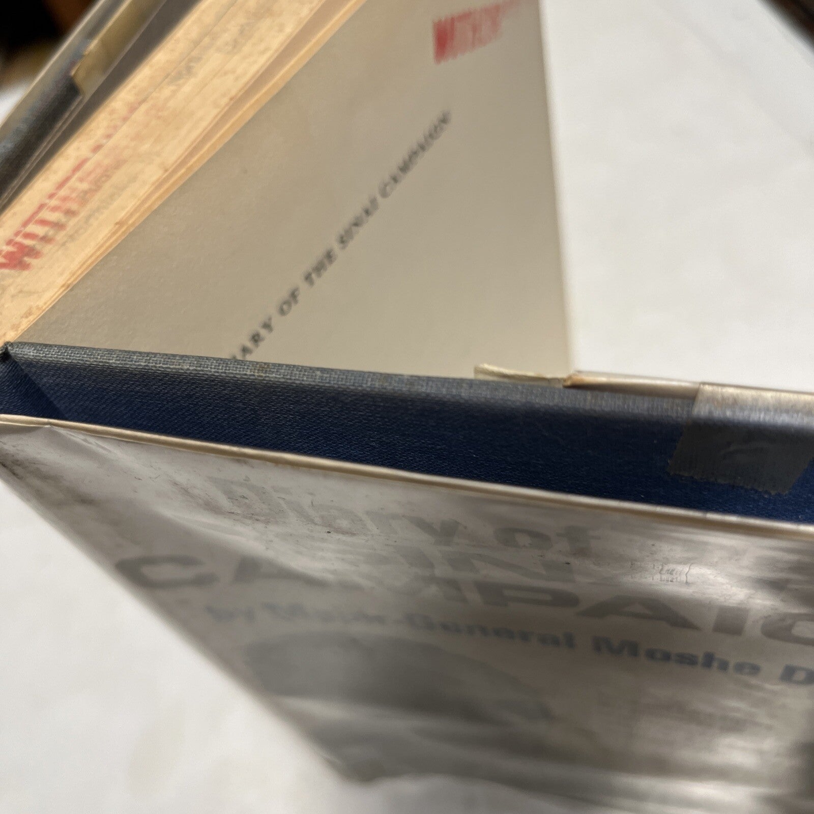 Diary of the Sinai Campaign by Major-General Moshe Dayan 1966 HC/DJ 1st Edition