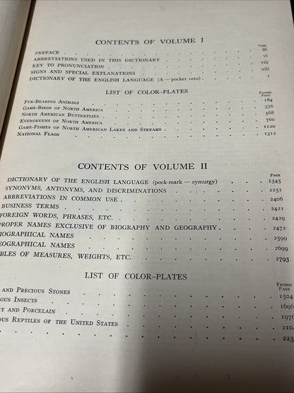 The New Century Dictionary Volume 1 - 2 A Pocket Veto & Poc.Mark - Zymurgy & Sup