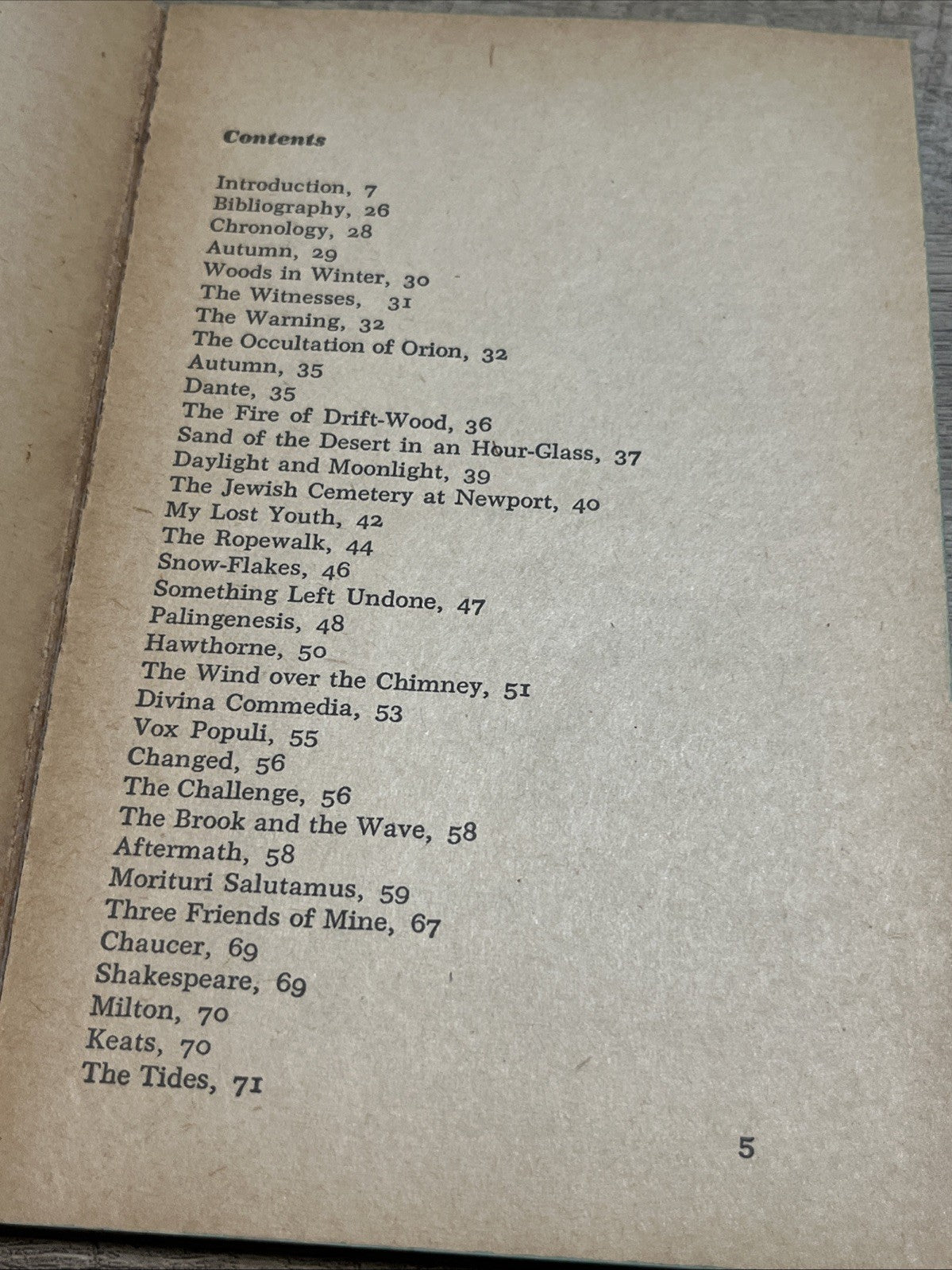 Longfellow The Laurel Poetry Series 1st Ed by Henry Longfellow from Dell 1959