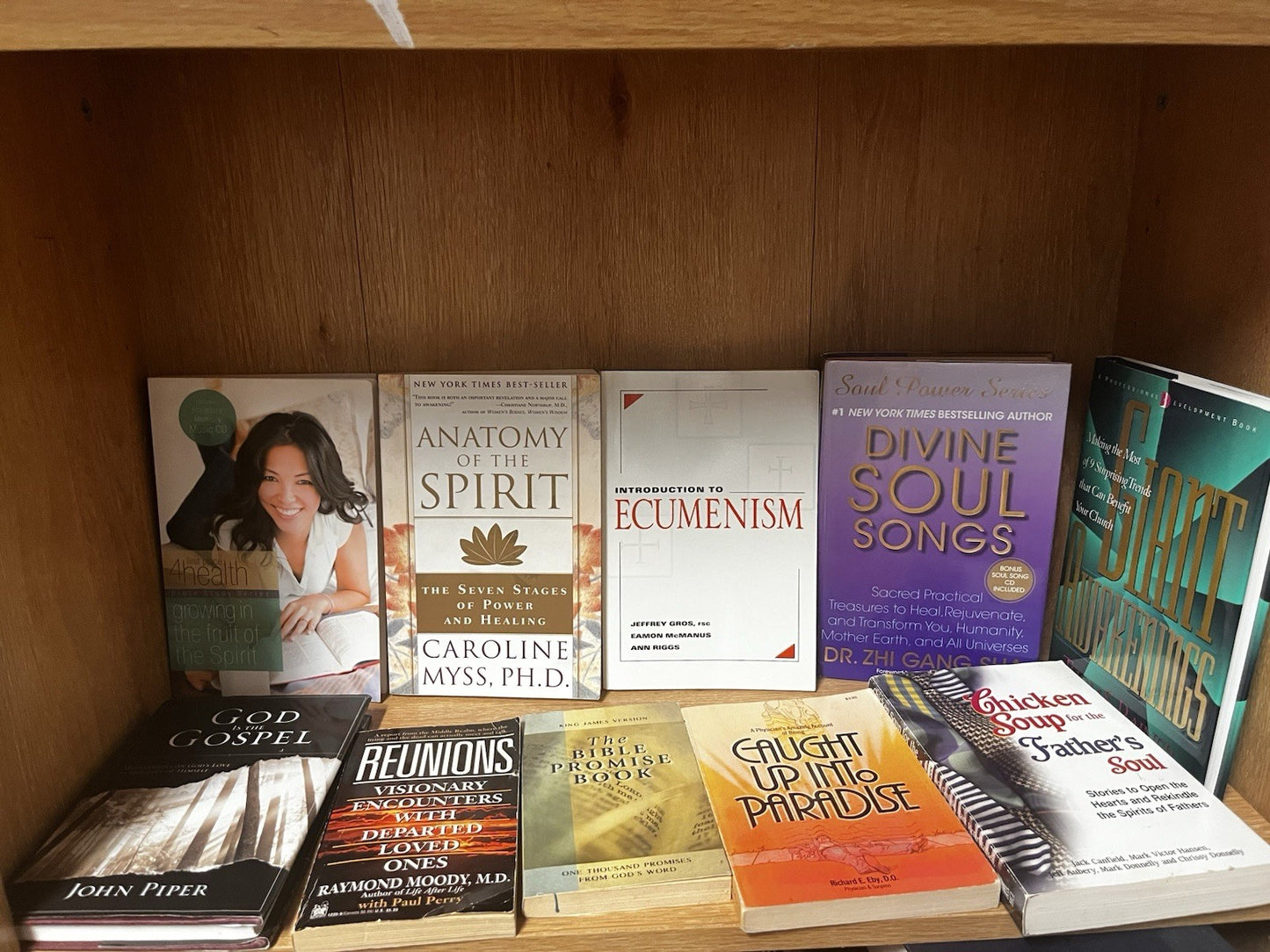 Christian Used Book Lot 13lbs Random Mixed Religion Book