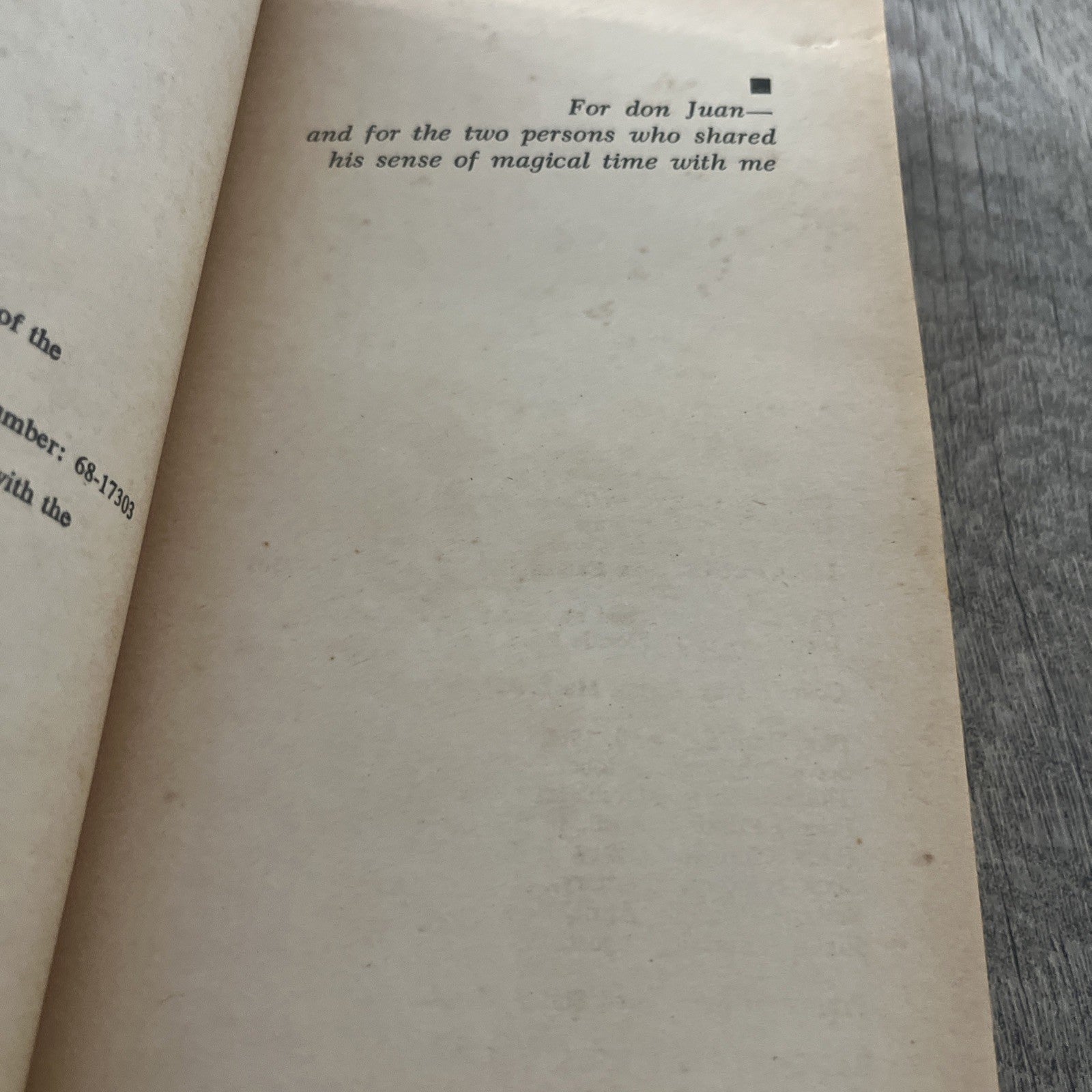 The Teachings of Don juan A Yaqui Way of Knowledge Carlos Castaneda 1971