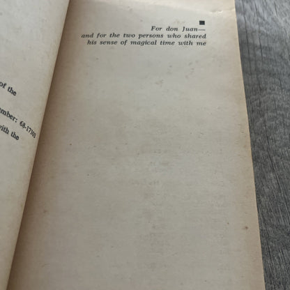 The Teachings of Don juan A Yaqui Way of Knowledge Carlos Castaneda 1971