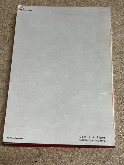 Albert Camus L'Exil et le Royaume 1957 Editions Gallimard