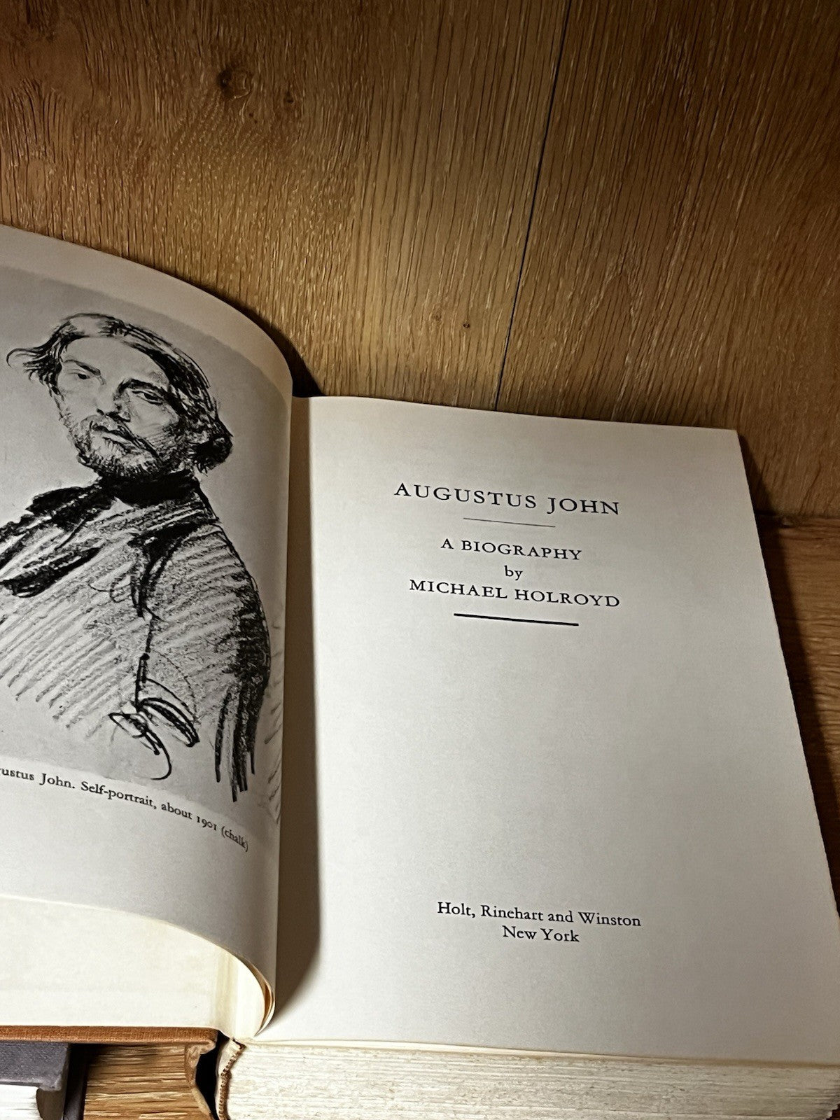 Augustus John : A Biography by Michael Holroyd  1975 & 1996 Ed Lot of 2