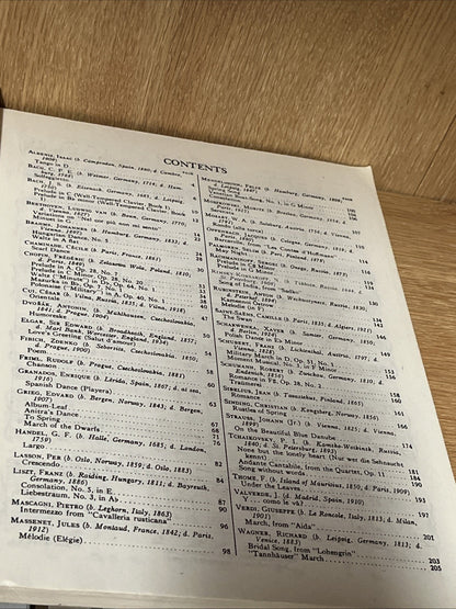 Vintage 59 Piano Songs You Like to Play G Schirmer New York/London EUC ( 1939 )