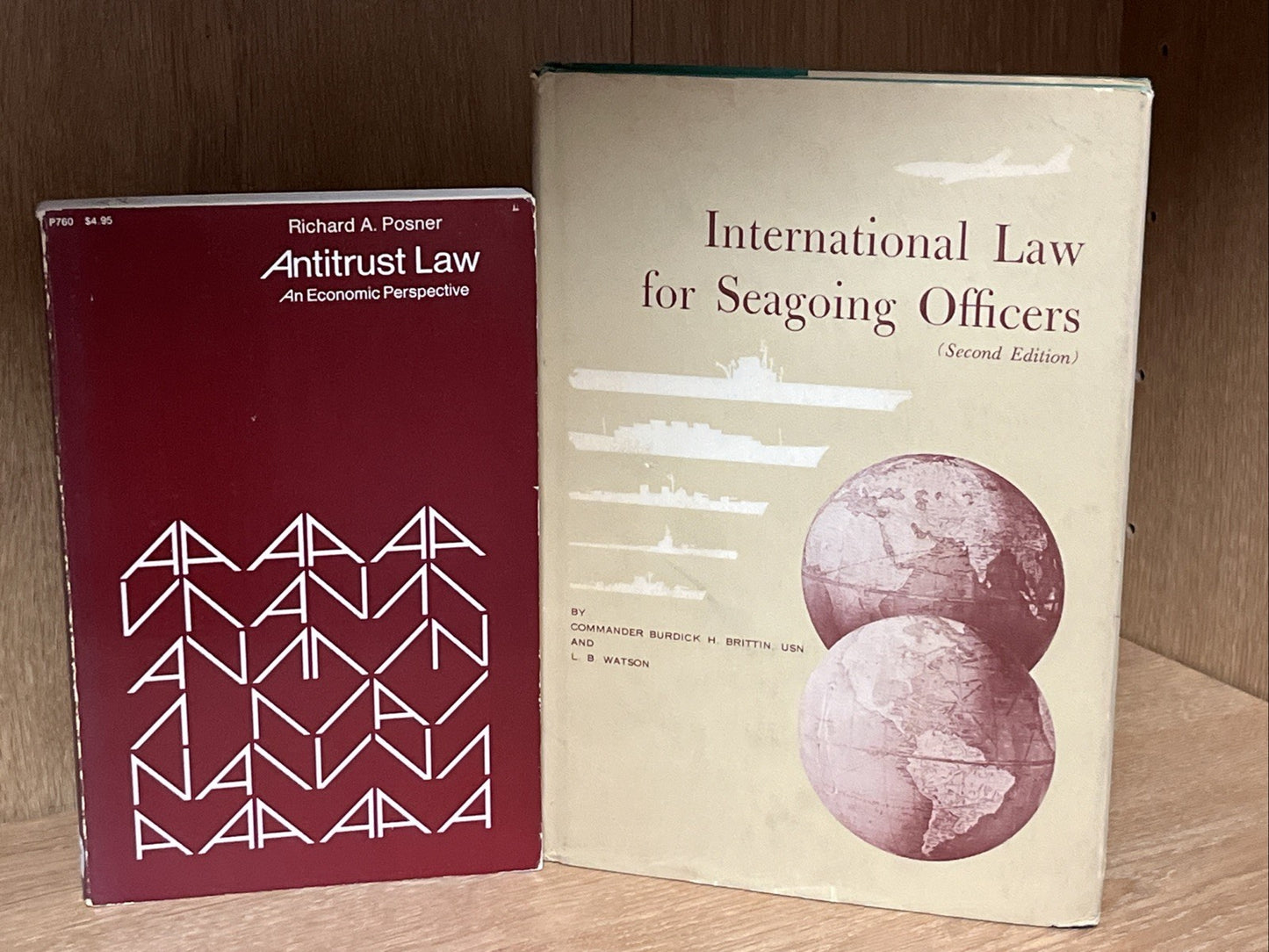 International Law for Seagoing Officers & Antitrust Law An Economic Perspective