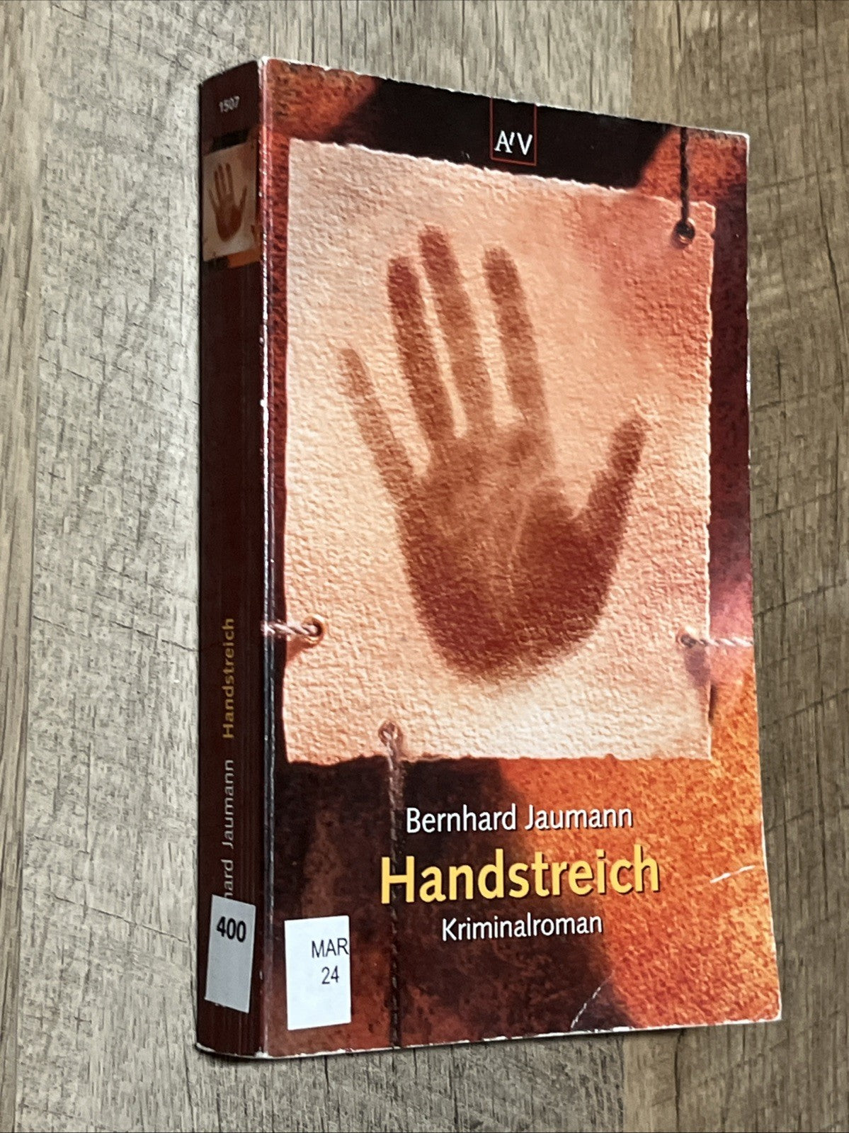 Handstreich : Kriminalroman. Aufbau-Taschenbücher ; 1507 Bernhard Jaumann