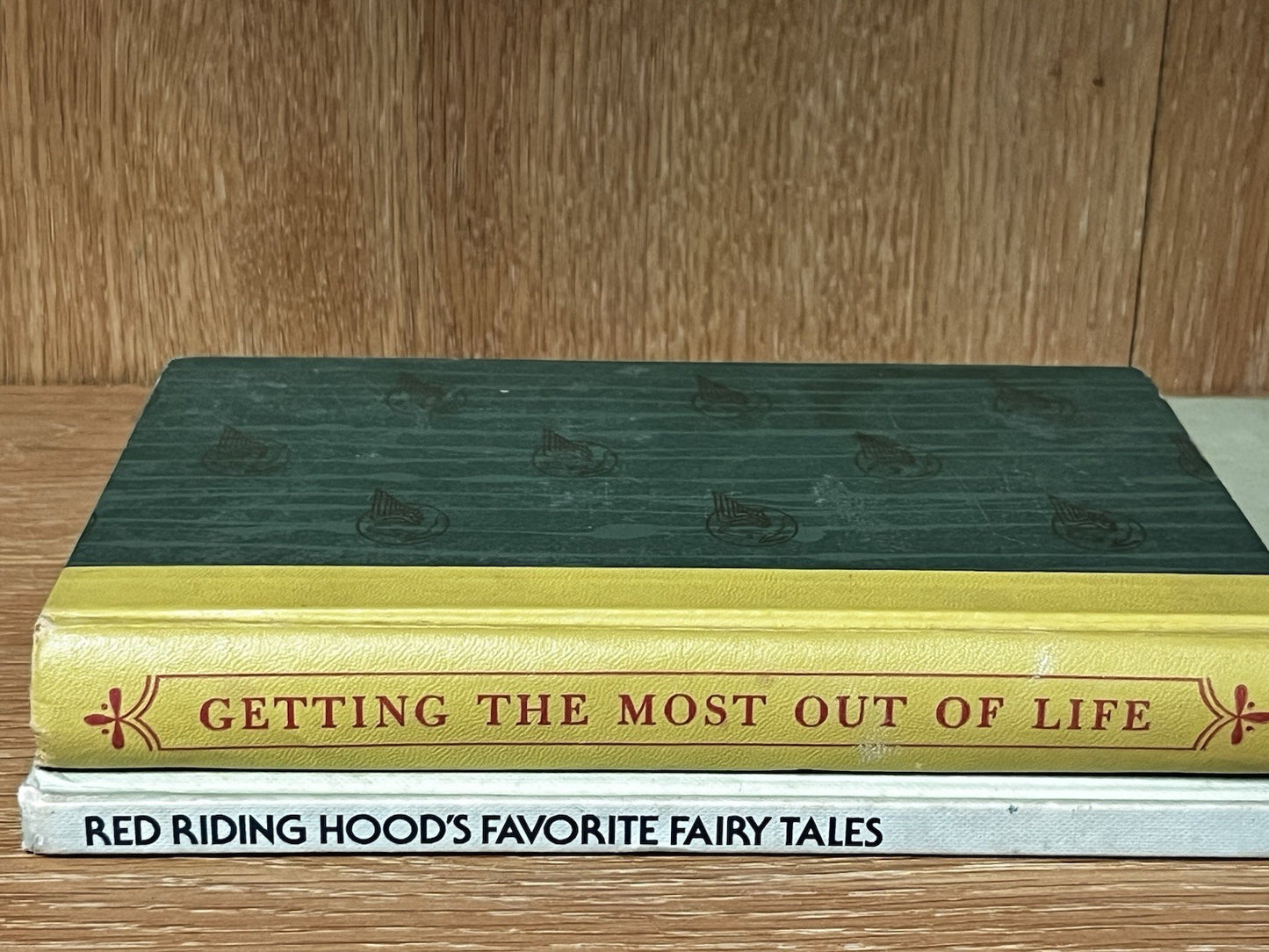 Red Riding Hood's Favorite Fairy Tales & Getting The Most Out Of Life Lot of 2