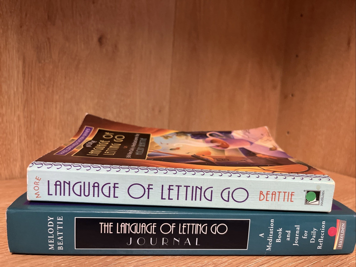 2 The Language of Letting Go Journal Melody Beattie More Language of Letting Go