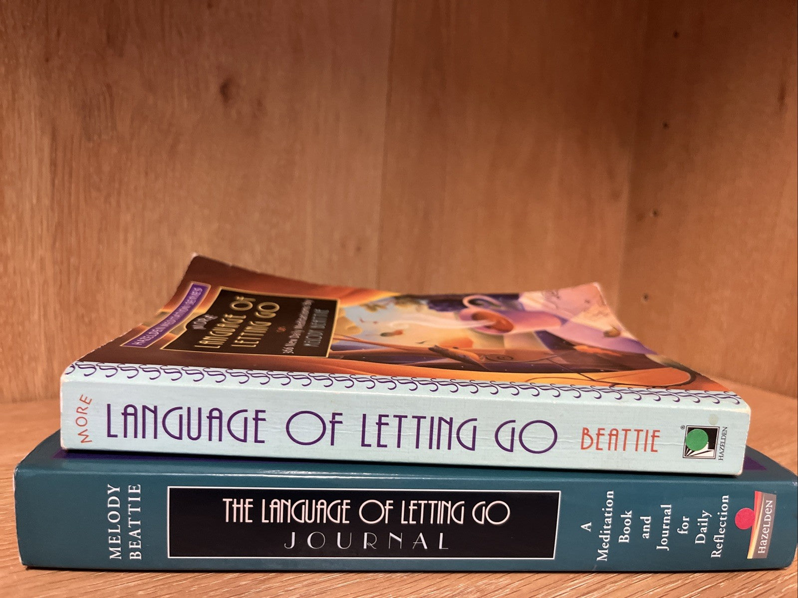 2 The Language of Letting Go Journal Melody Beattie More Language of Letting Go